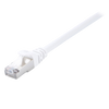V7 White Cat6 Shielded (STP) Cable RJ45 Male to RJ45 Male 1m 3.3ft - V7CAT6STP-01M-WHT-1E