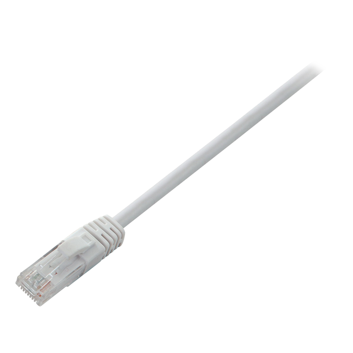 V7 2m White Cat6 Unshielded (UTP) Cable RJ45 Male to RJ45 Male 6.6ft | V7CAT6UTP-02M-WHT-1E