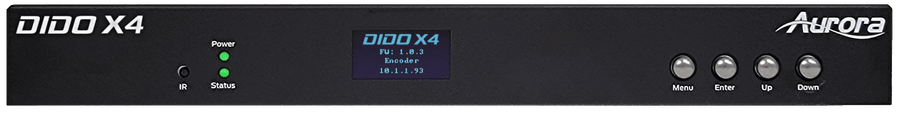 Aurora Multimedia DIDO-X4 4x4 Scaler Matrix Processor with USB Capture Output Processor Aurora