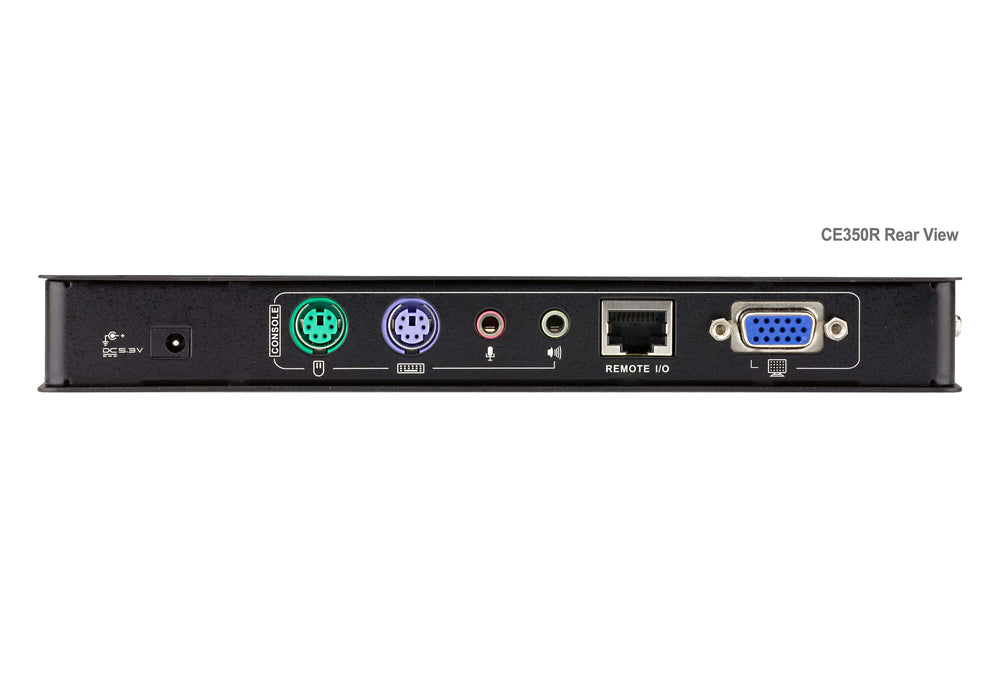 Aten PS/2 VGA/Audio Cat 5 KVM Extender (1600 x 1200@150m) | CE350-AT-E