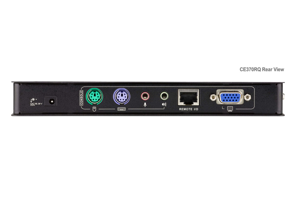 Aten PS/2 VGA/Audio Cat 5 KVM Extender with Deskew (1280 x 1024@300m) | CE370-AT-E