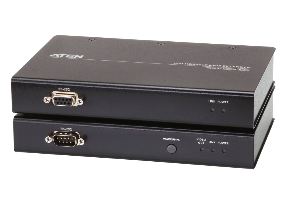 Aten USB DVI HDBaseT™ 2.0 KVM Extender (Long Reach mode up to 1920 x 1080@150 m) | CE620-AT-E