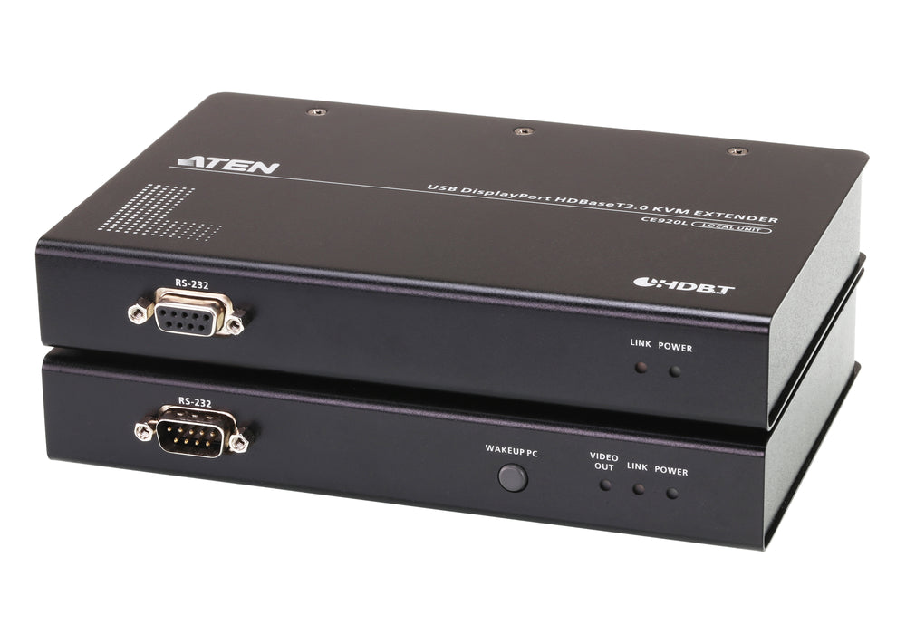 Aten USB DisplayPort HDBaseT™ 2.0 KVM Extender (4K@100 m) | CE920-AT-E