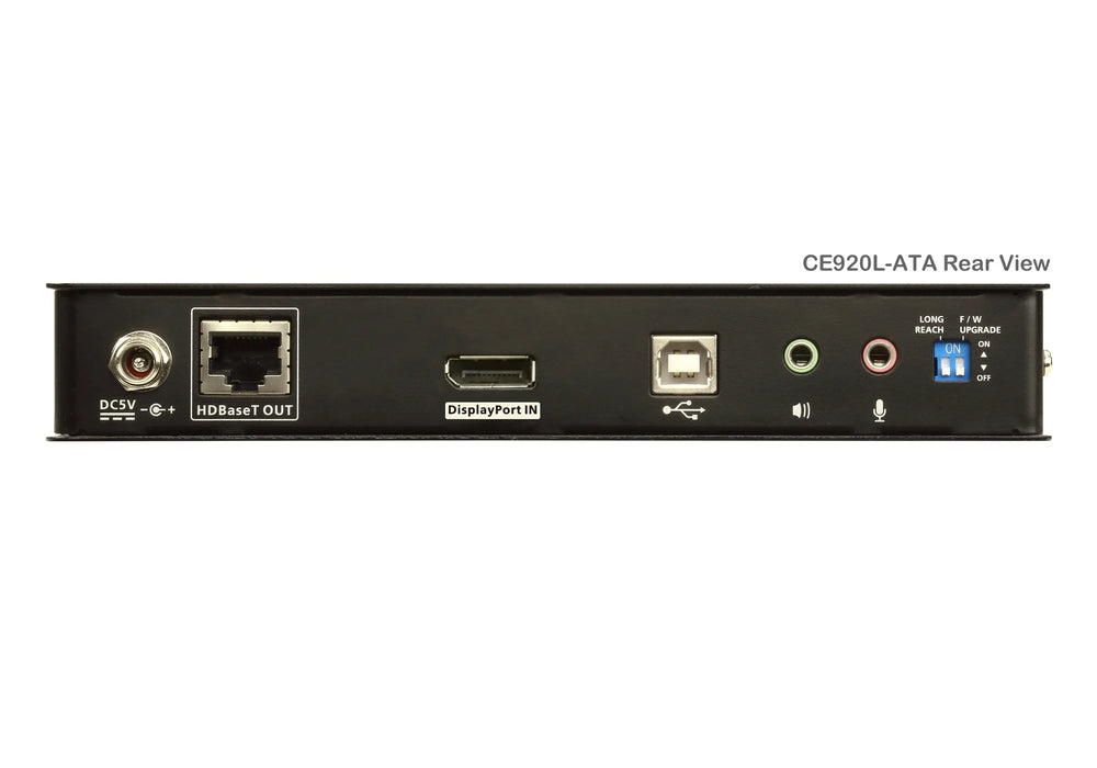 Aten USB DisplayPort HDBaseT™ 2.0 KVM Extender (4K@100 m) | CE920-AT-E