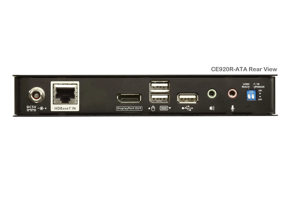 Aten USB DisplayPort HDBaseT™ 2.0 KVM Extender (4K@100 m) | CE920-AT-E