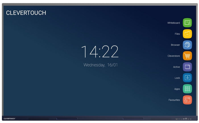 CleverTouch IMPACT MAX 65" 4K Ultra HD Android Interactive Display Interactive Touchscreen Display CleverTouch