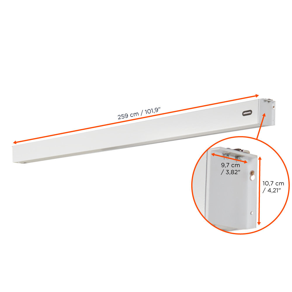 Celexon 16:9 (240x135cm) Battery Powered Projection Screen | 1000013915 Projector Accessories Celexon