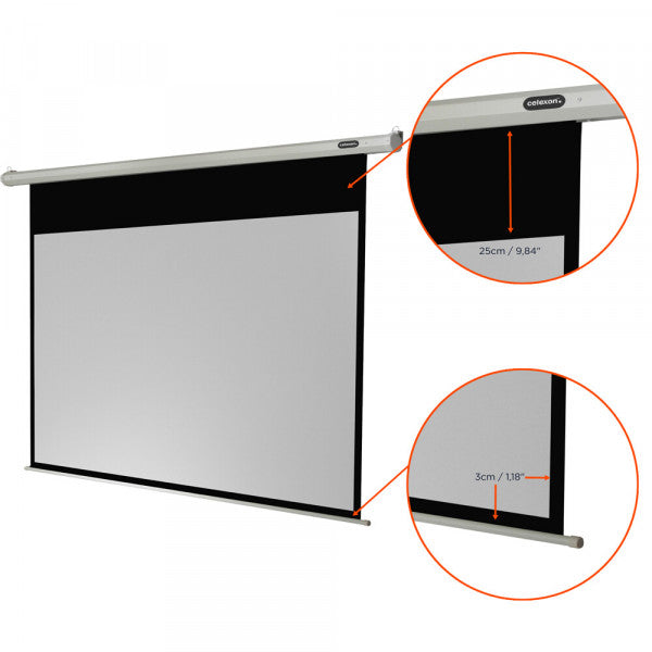 Celoxon 16:9 (154x87cm) Electric Economy Projector Screen | 1090078 Projector Accessories Celexon