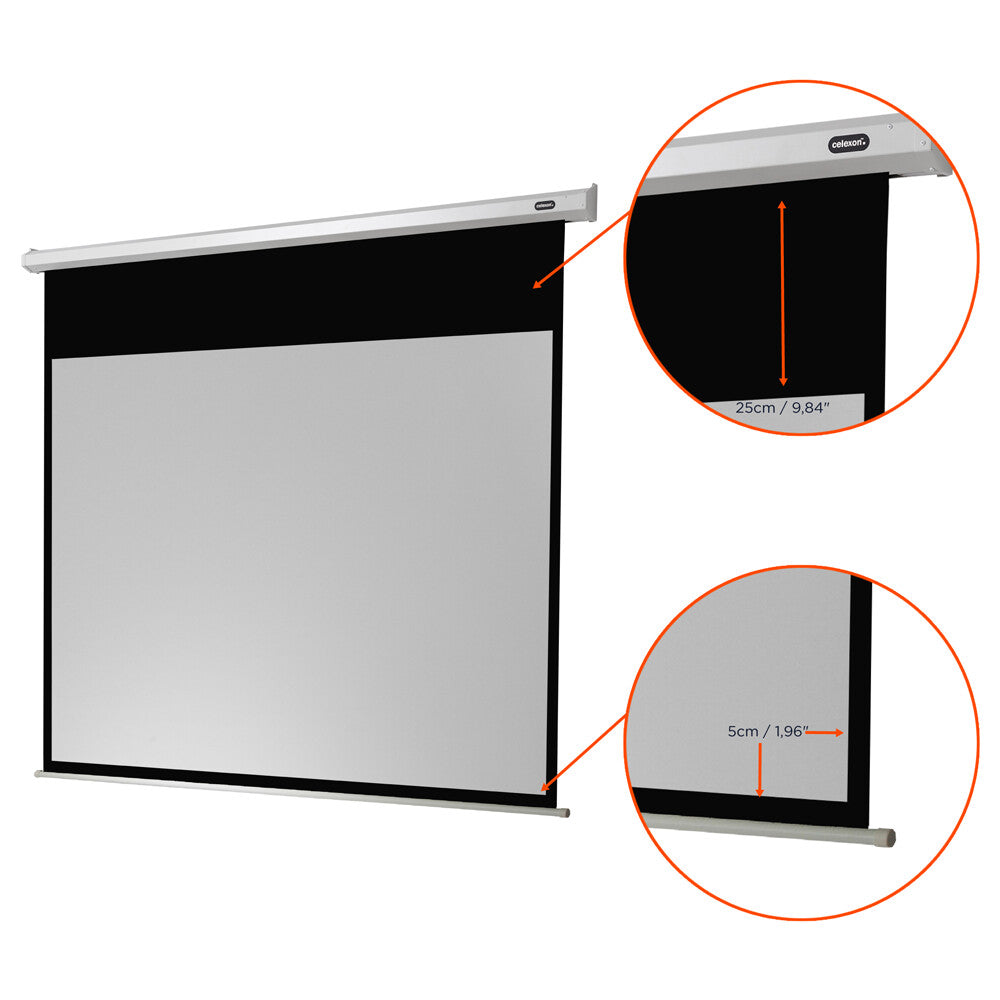 Celexon 16:9 (230x129cm) Economy Electric Projection Screen | 1090082 Projector Accessories Celexon