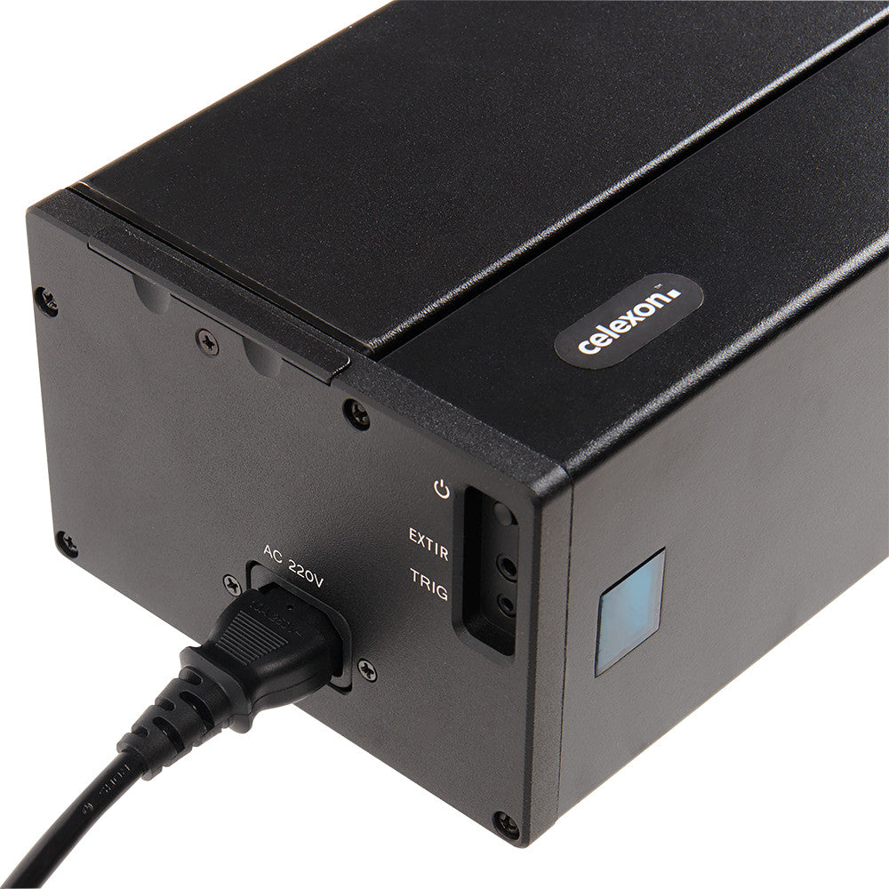 Celexon 120" CLR Home Cinema Plus Motorised Black Floor Screen | 1000025599 Projector Accessories Celexon