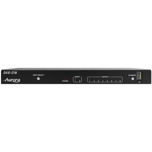 Aurora DXE-218 2-to-8 HDMI 4K Advanced Splitter Video Splitter Aurora