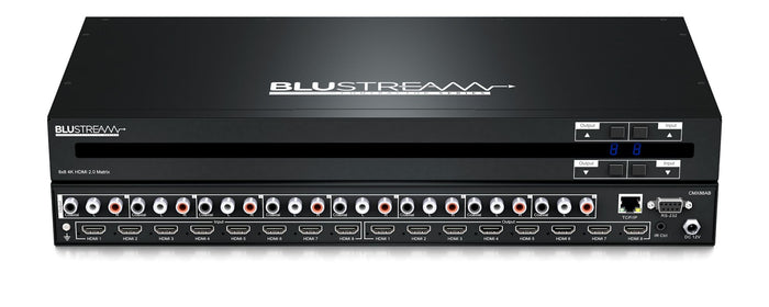 BluStream Contractor 8x8 HDMI Matrix | CMX88AB Matrix Switcher BluStream