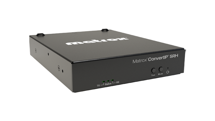 Matrox ConvertIP SRH 1x RJ45 network port, HDMI I/O. Power Supply | CIP-SRH Adapter / Converter Matrox