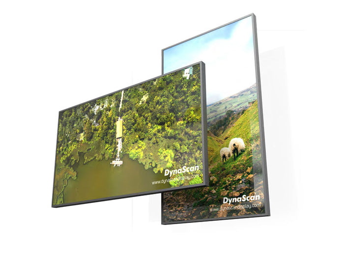 DynaScan DS752LT5 75” 4500 nits 4K UHD High Brightness Display High Brightness Digital Signage DynaScan