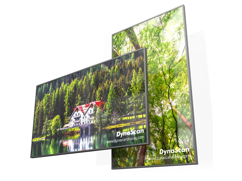 DynaScan DS861LR4 86” 3500 nits 4K UHD High Brightness Display High Brightness Digital Signage DynaScan