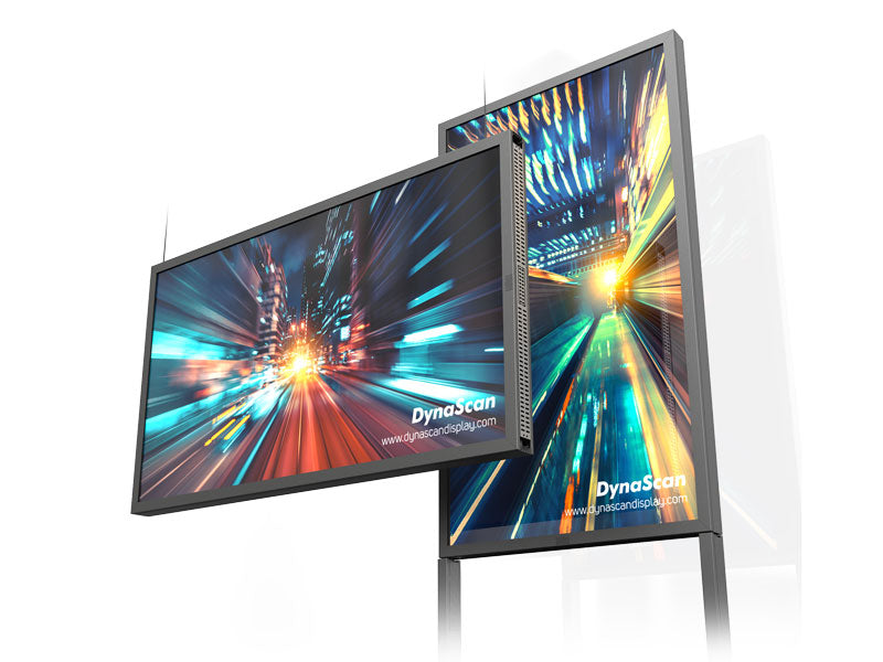 DynaScan DW551DR4 55″ Dual-Sided High Brightness Display High Brightness Digital Signage DynaScan