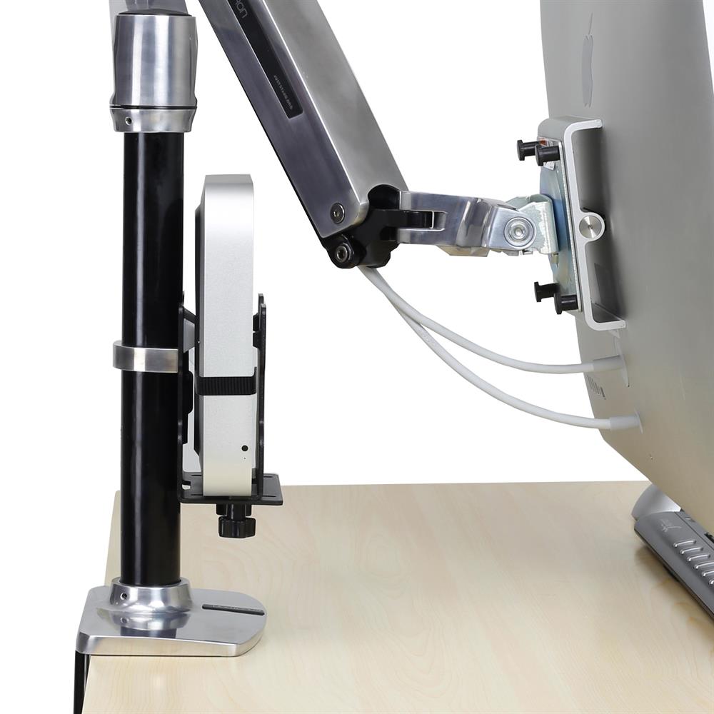 Ergotron Desk-Mounted CPU Holder Black - 80-107-200 Mounting Kit Ergotron