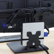 Ergotron Desk-Mounted CPU Holder Black - 80-107-200 Mounting Kit Ergotron