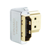 Lindy CROMO HDMI Male to HDMI Female 90 Degree Right Angle Adapter - Down | 41505 Adapter / Converter Lindy