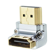 Lindy CROMO HDMI Male to HDMI Female 90 Degree Right Angle Adapter - Down | 41505 Adapter / Converter Lindy