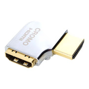 Lindy CROMO HDMI Male to HDMI Female 90 Degree Right Angle Adapter - Right | 41507 Adapter / Converter Lindy