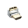 Lindy CROMO HDMI Male to HDMI Female 90 Degree Right Angle Adapter - Up | 41506