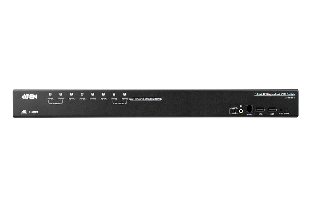 Aten CS19208-AT-E 8-Port USB 3.0 4K DisplayPort KVM Switch