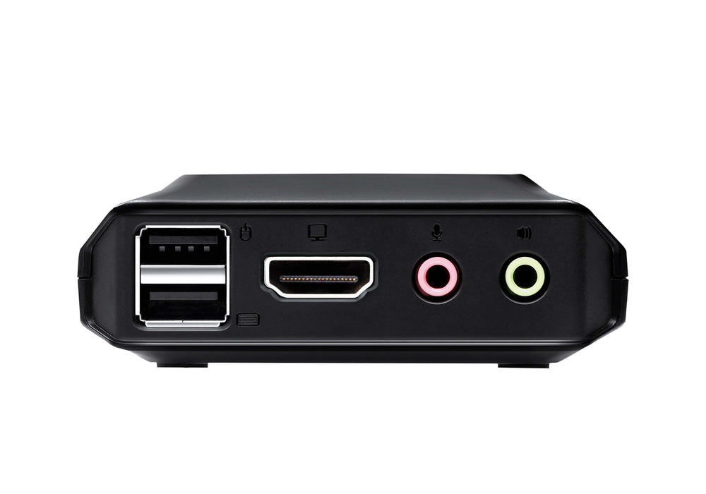 Aten CS22H-AT 2-Port USB 4K HDMI Cable KVM Switch with Remote Port Selector Aten KVM Switches Aten