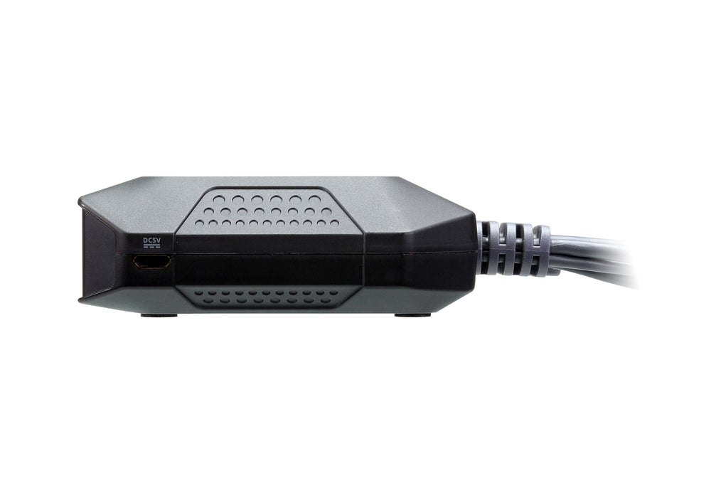 Aten CS22H-AT 2-Port USB 4K HDMI Cable KVM Switch with Remote Port Selector Aten KVM Switches Aten