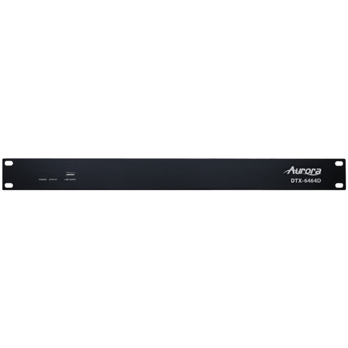 Aurora DTX-6464D 64x64 Dante DSP Aggregator Audio Processor Aurora