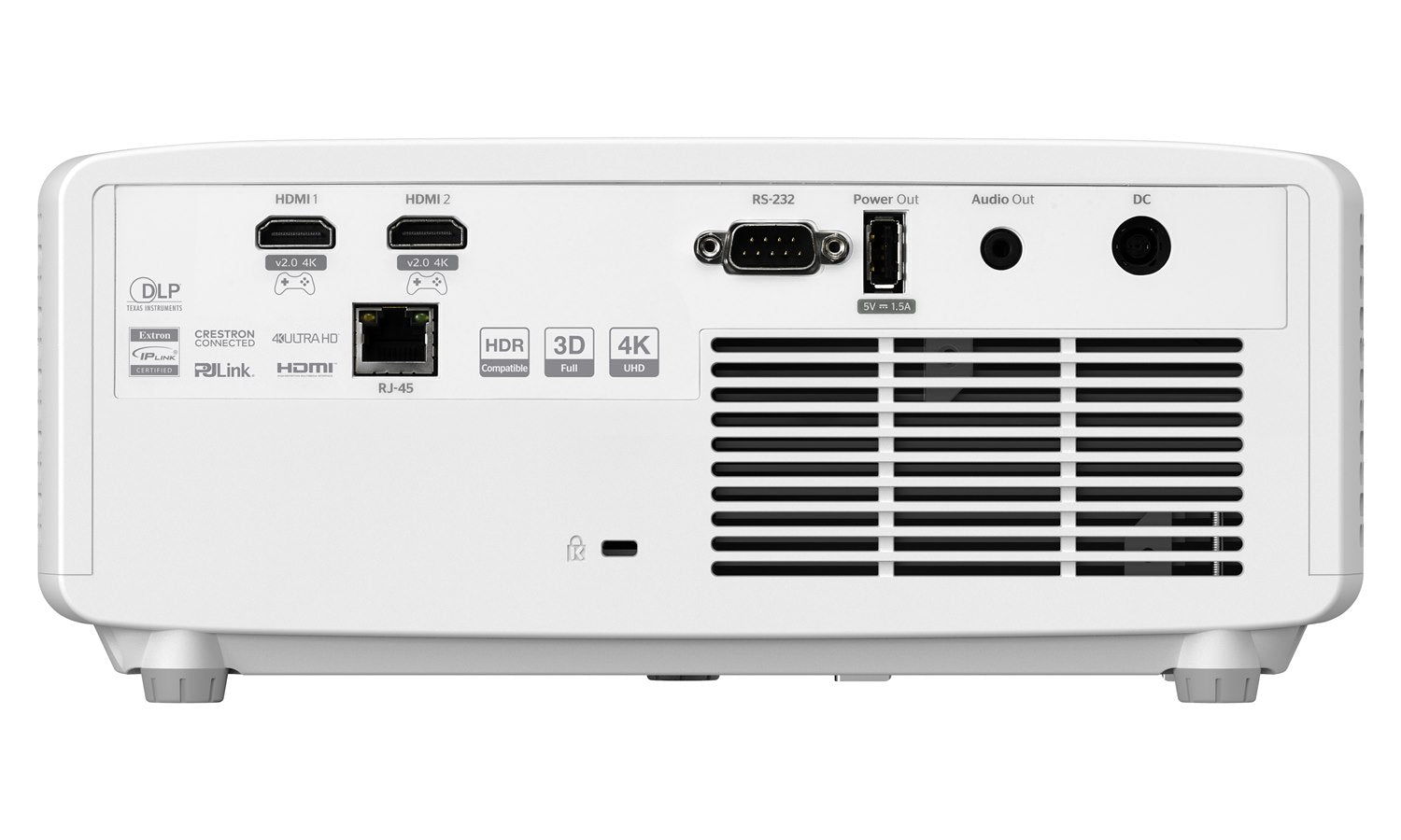 Optoma UHZ35ST Eco-friendly 4K Ultra HD Laser Projector - 3500 Lumens Projector Optoma