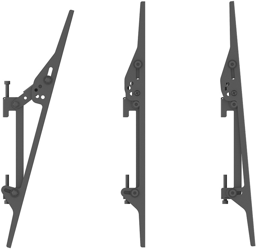 Neomounts NMPRO-CMB4 Quad Ceiling Menu Board Mount 32″–65″, 114 cm Pole Ceiling Mount Bracket NeoMounts