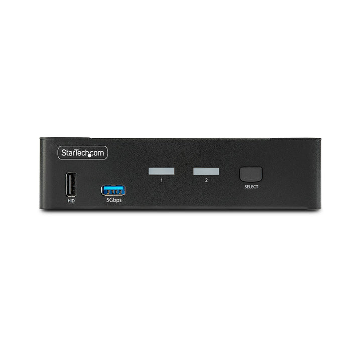 StarTech 2-Port DisplayPort KVM Switch, 8K 60Hz / 4K 144Hz, Single Display | D86A2-2-PORT-8K-KVM StarTech KVM Switches Startech