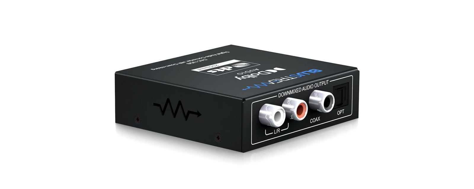 BluStream Digital Audio Converter with Dolby Audio and DTS Audio Down-mixing | DAC13DB Adapter / Converter BluStream