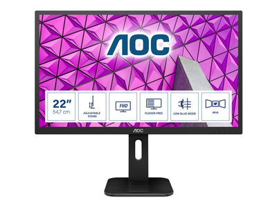AOC 22P1 22" Full HD 1080P 60Hz Desktop Computer Desktop Monitor AOC