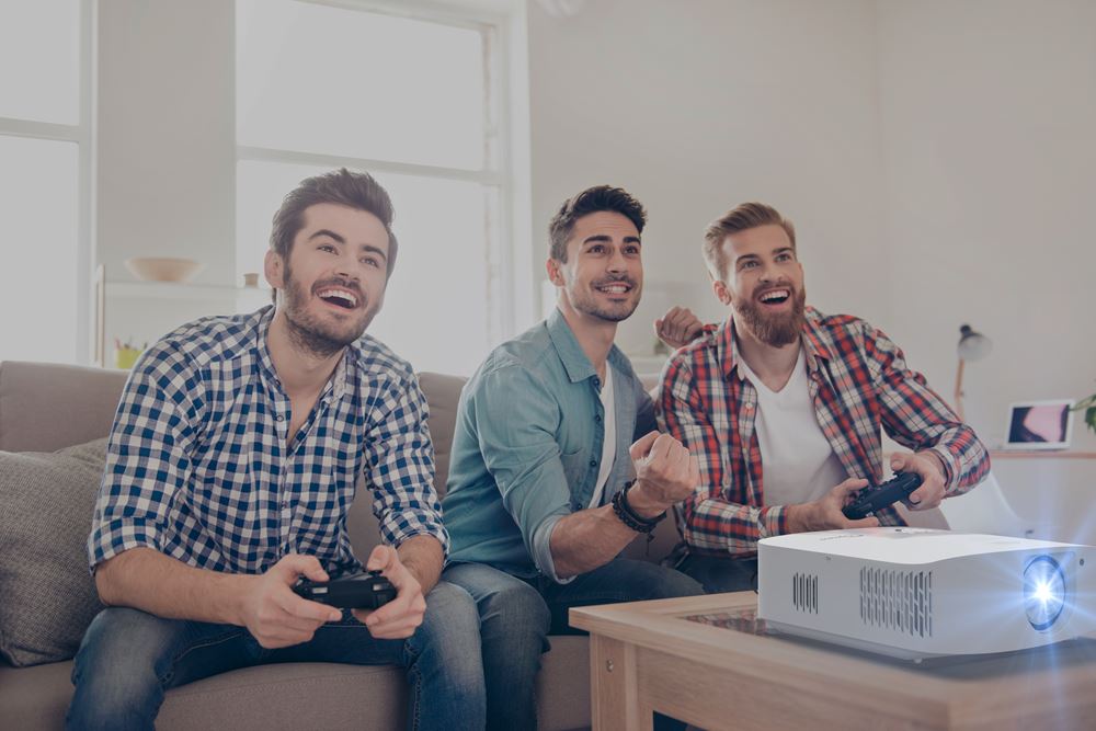 Optoma UHD35STx 4K UHD Gaming and Home Entertainment Projector - 3600 Lumens Projector Optoma