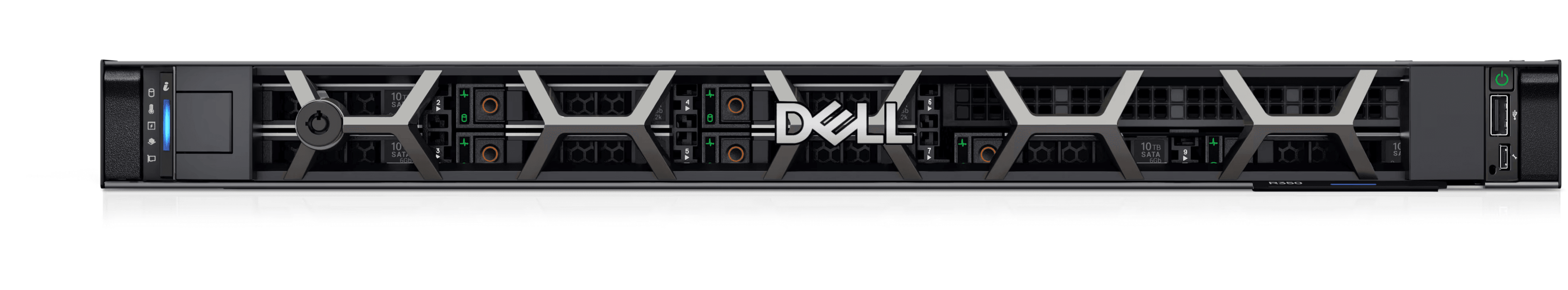 DELL PowerEdge R350 server 34PR7 600 GB Rack (1U) Intel Xeon E 2.8 GHz 16 GB DDR4-SDRAM