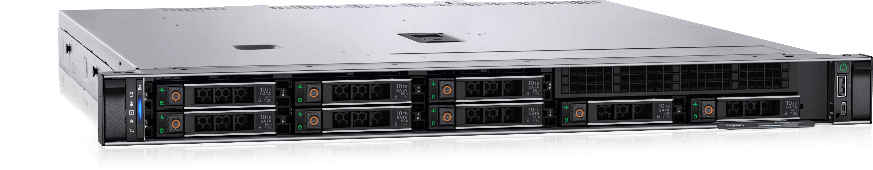DELL PowerEdge R350 server 480 GB Rack (1U) Intel Xeon E 2.9 GHz 16 GB DDR4-SDRAM