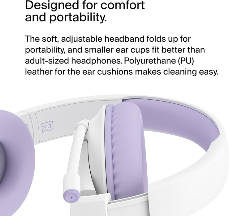 Belkin SoundForm Inspire Wireless Over-Ear Headset for Kids | AUD006BTLV