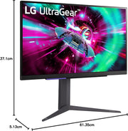 LG 27GR93U-B 27” LG UltraGear™ 144Hz UHD Gaming Monitor Gaming Monitor LG
