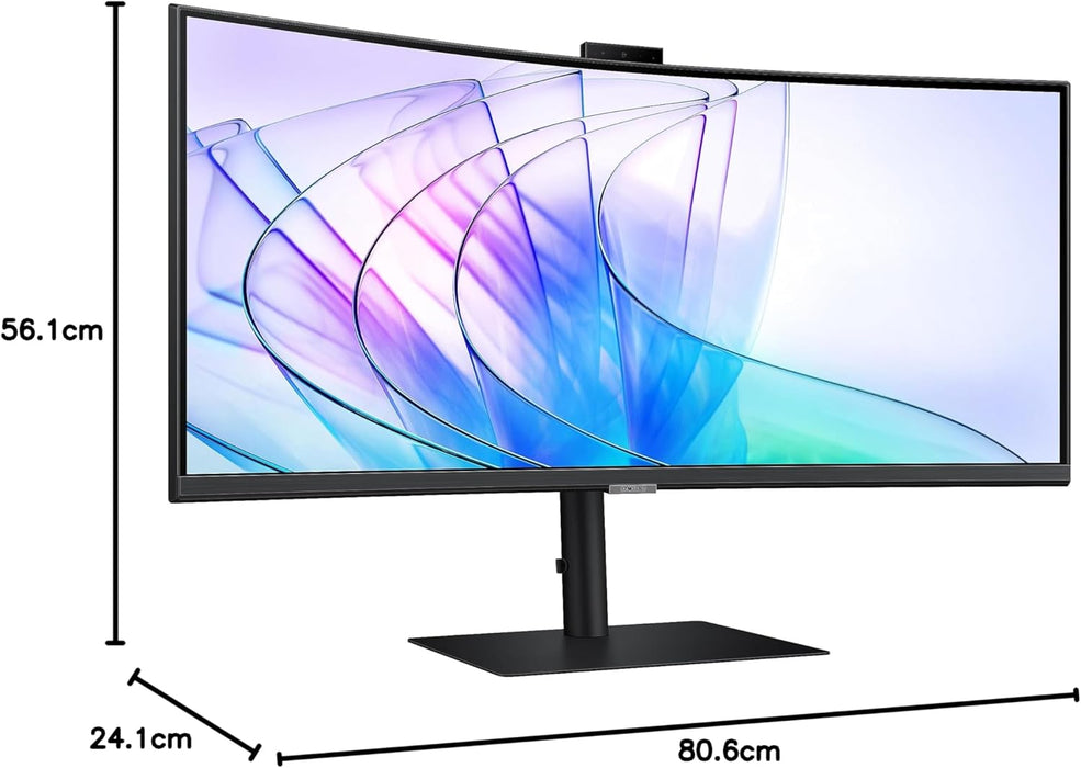 Samsung ViewFinity S65VC 34" 100Hz 5ms VA Panel WQHD UltraWide Curved Monitor | LS34C652VAUXXU