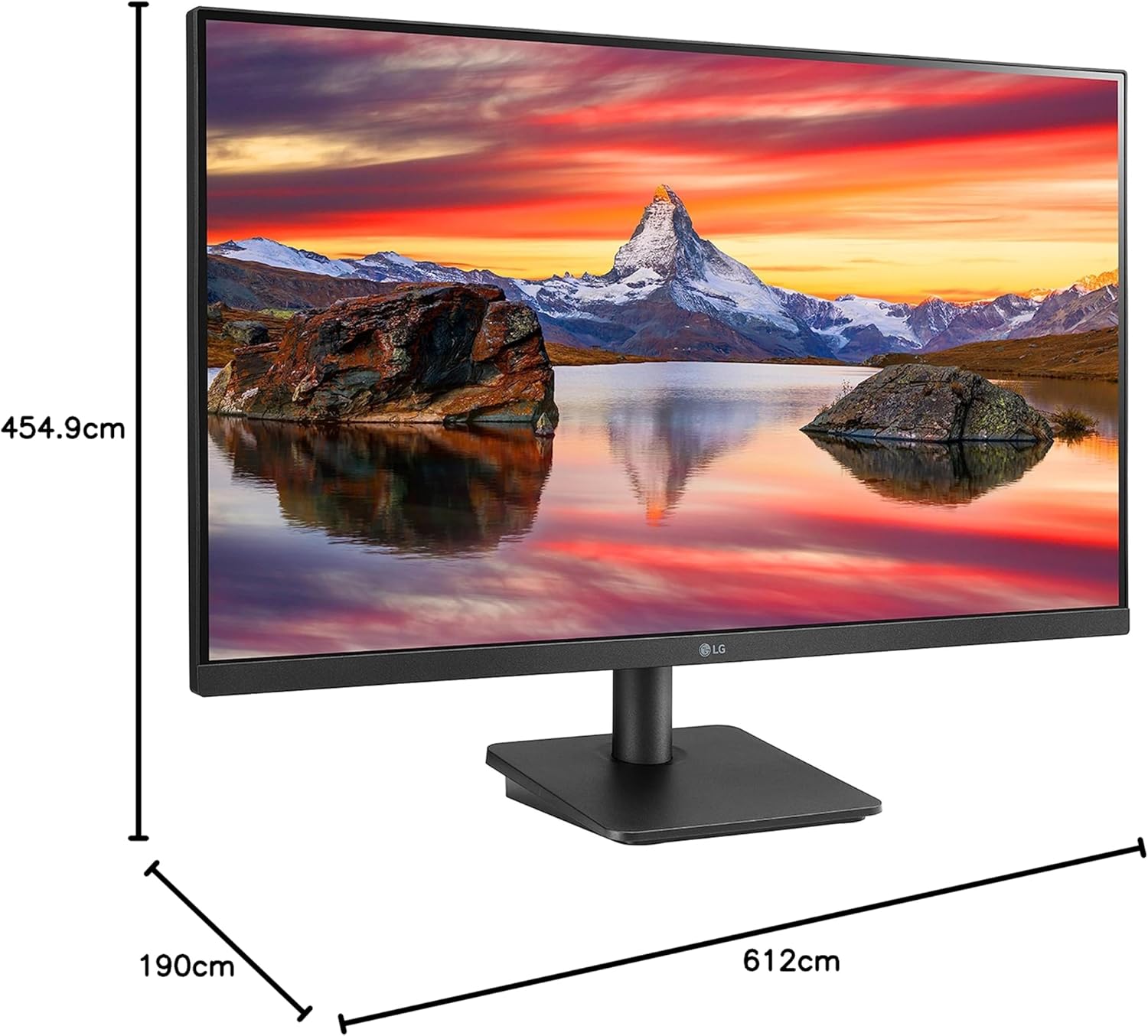 LG 27MP400P-B 27'' IPS Full HD 60Hz Monitor Desktop Monitor LG