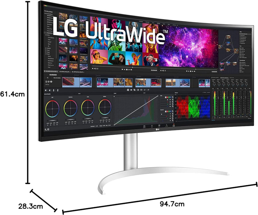 LG 39.7" Curved UltraWide™ 5K2K Nano IPS Display Monitor | 40WP95CP-W.AEK