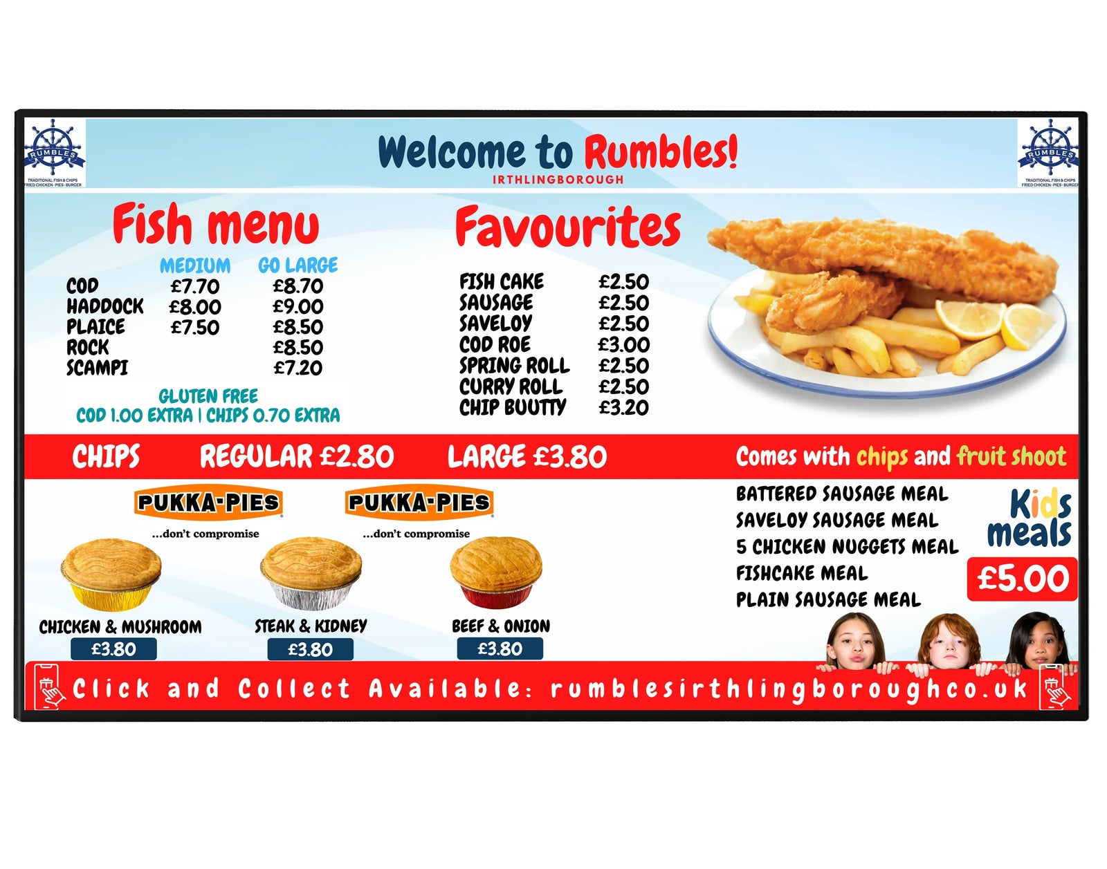 Digital Menu Boards - ScreenMoove Digital Menu Digital Menu Board ScreenMoove
