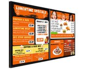Digital Menu Design Services Design Service Screen Moove Services