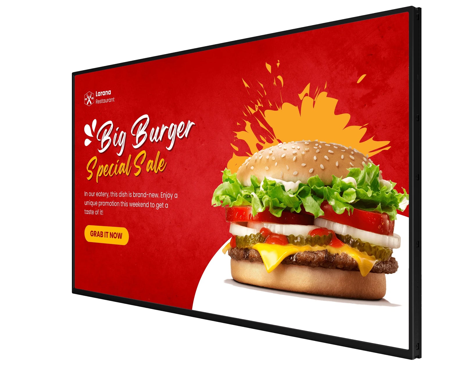 Digital Menu Boards - ScreenMoove Digital Menu Digital Menu Board ScreenMoove
