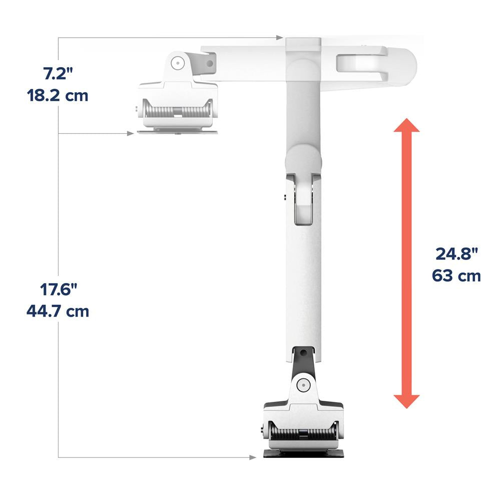 Ergotron Up to 42" HX Wall Mount Monitor Arm White | 45-478-216 (Open Box) Wall Mount Bracket Ergotron