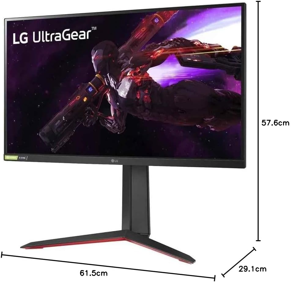 LG 27" UltraGear Nano IPS 1ms 165Hz Gaming Monitor | 27GP850P-B Gaming Monitor LG