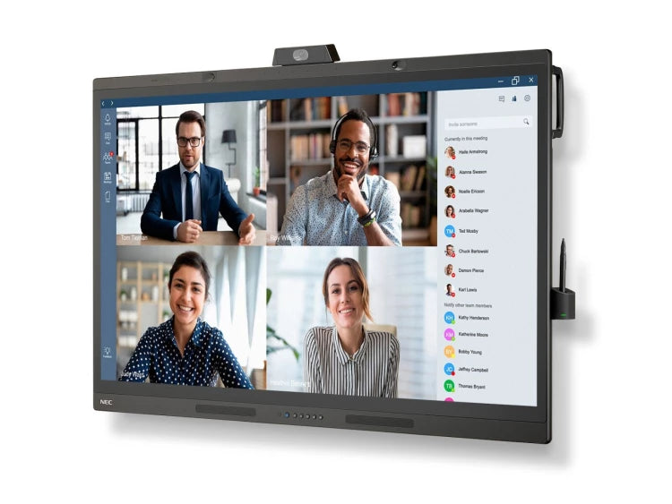 NEC MultiSync® WD551 LCD 55" Windows Collaboration Display Interactive Touchscreen Display NEC