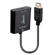 Lindy DisplayPort 1.2 to HDMI 4K 60Hz Active Adapter Converter | 41068 Video Signal Converter Lindy